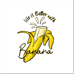 Banana Posters and Art